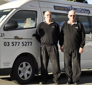 Neal Shuttle Bus Marlborough shuttle transport based in Blenheim